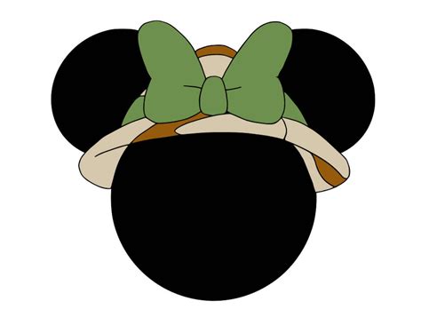 Mickey And Minnie Heads Safari Or Jungle Hats Svg Pdf Etsy