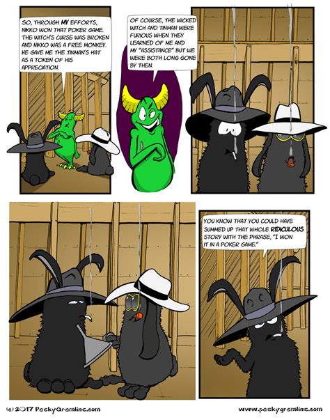 Pesky Gremlins Comic 247 Succinct Pesky Gremlins