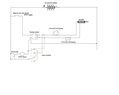 12v Linear Actuator Wiring Diagram
