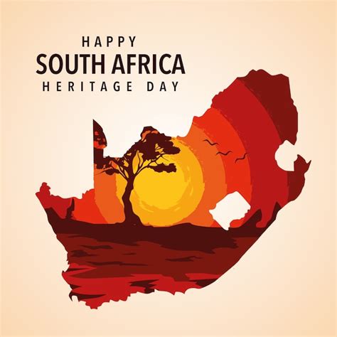 Premium Vector Happy South Africa Heritage Day Illustration