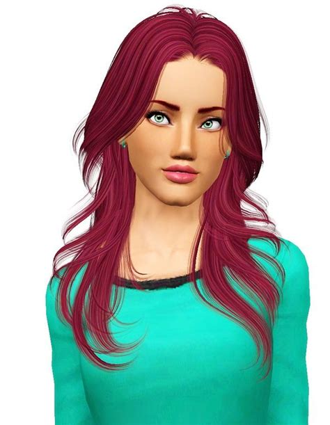 Newsea S Melt Away Hairstyle Retextured By Pocket Sims 3 Hairs Sims