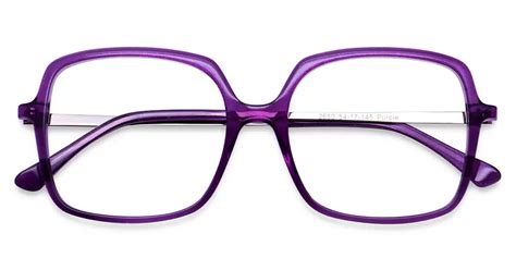 Xn 2650 Square Purple Eyeglasses Frames Leoptique