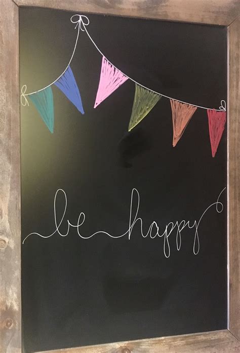 20 Cool Easy Chalkboard Drawings