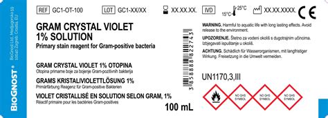 Gram Crystal Violet 1 Solution Biognost