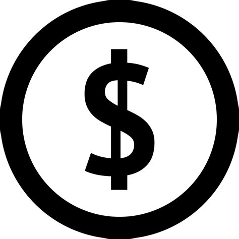 Dollar Symbol Inside A Circle Svg Png Icon Free Download 48330
