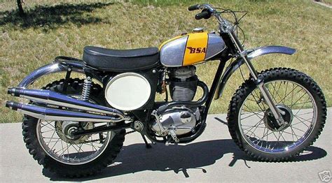 Early 1960s Bsa Victor 500 Bsa Motorcycle Motorcycle Vintage