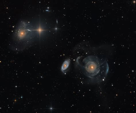 APOD 2020 August 27 Shell Galaxies In Pisces