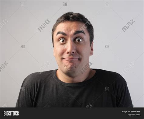 Astonished Man Image And Photo Free Trial Bigstock