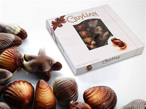 6 Packs Of Guylian Chocolate Sea Shells Original