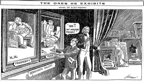 Oct 24 1916 Editorial Cartoon The Ones He Exhibits ─ Chicago