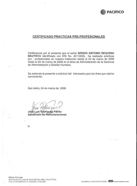 Certificado Prácticas Pre Profesionalesadmandgdhpacíficoseguro