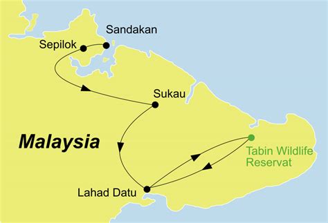 Tabin Wildlife Und Kinabatangan Sabah Borneo Rundreise
