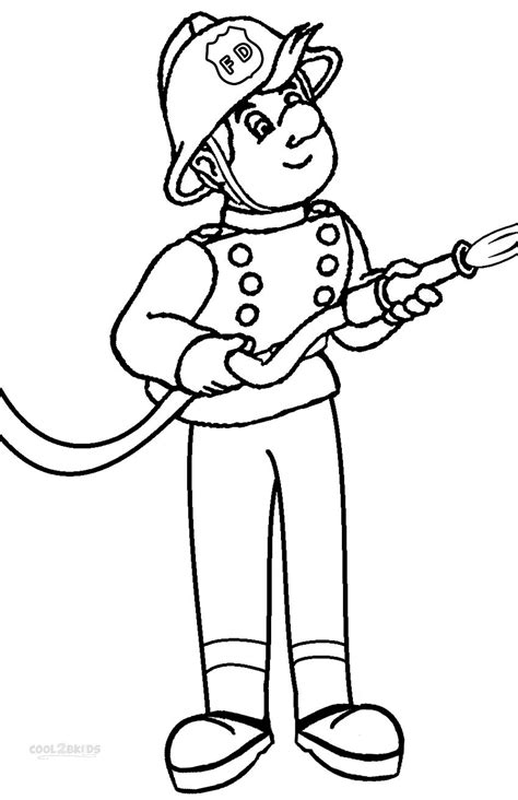 Explore 623989 free printable coloring pages for your kids and adults. Fireman Coloring Pages - GetColoringPages.com