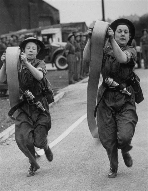 25 Stunning Vintage Photographs Of Female Firefighters Female