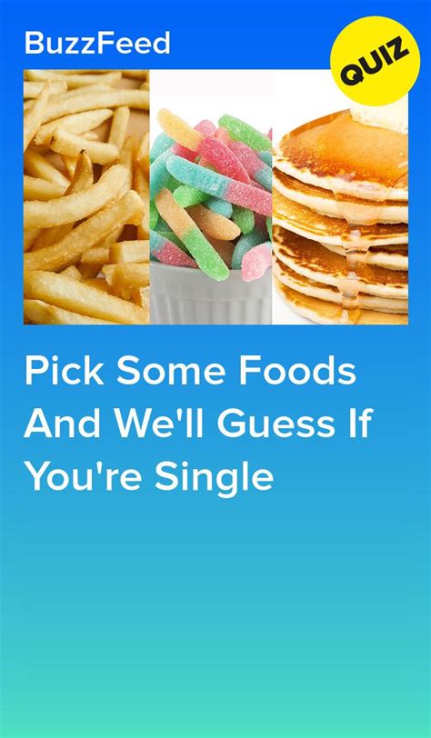 We did not find results for: Pick Some Foods And We'll Guess If You're Single | Quizzes ...