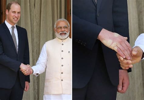 Since We Are Talking About Handshakes Indias Prime Minister Narendra
