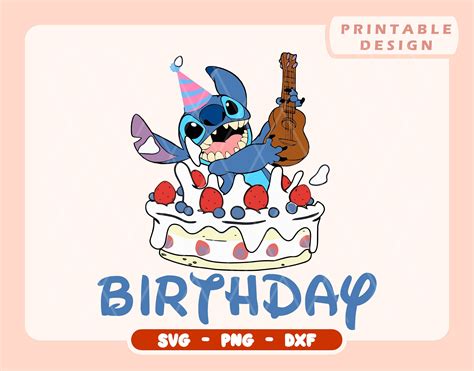 Birthday Svg Stitch Svg Birthday Girl Png Stitch Birthday Pn Inspire Uplift
