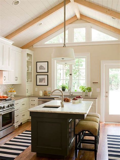 The Best Vaulted Ceiling Kitchen Ideas References Decor