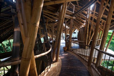 Dramatic Bamboo House In Bali Idesignarch Interior Design