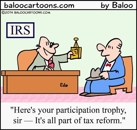 Baloos Cartoon Blog Tax Reform Cartoon