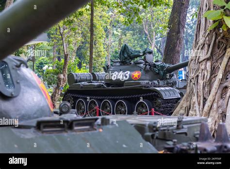 Ho Chi Minh City Vietnam November 07 2022 Type 59 Chinese Tank On