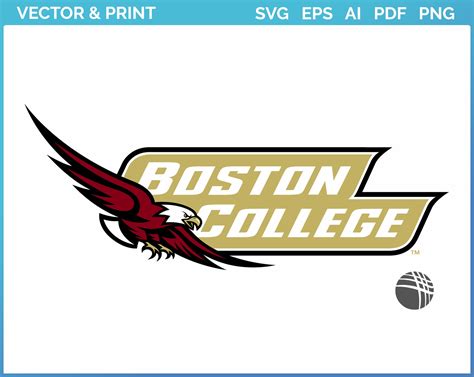 Boston College Eagles Alternate Logo 2001 College Sports Vector