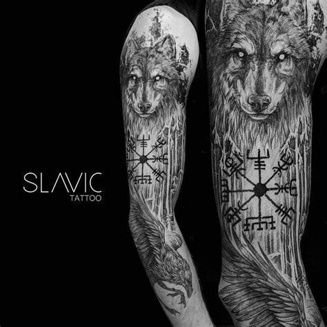 Likes Comments Slavic Tattoo Marta Debska Slavic Tattoo On Instagram Sleeve In