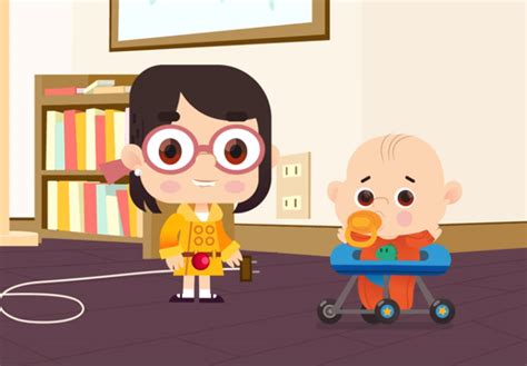 All rights reserved to the british council. Girl who Interrupted Dad on BBC now has her own Cartoon