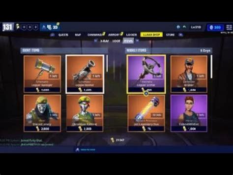 For the article on the save the world shop, please see llama shop. Weekly Item Shop RESET 6/24 - 7/1/20 Fortnite Save The ...