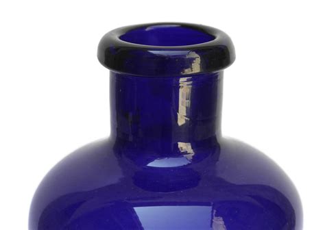 Antique Cobalt Blue Glass Apothecary Jar