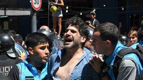 argentines protest president javier milei s economic reforms times now