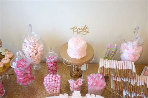 Love Is Sweet Take A Treat Dessert Bar Bridal Shower Candy Buffet