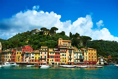 Portofino Italy Beautiful Village On Italian Riviera