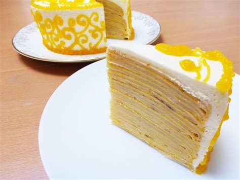 Mango Mille Crepe Cake Recipe Crepe Cake Recipe Crepe Cake Cake