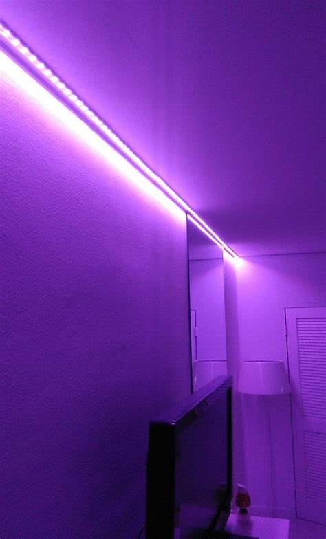 purple led lighting bedroom led strip lights bedroom led