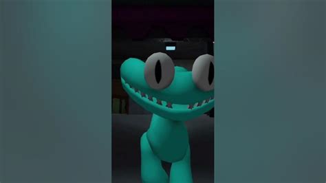 Playing As Cyan Monster From Rainbow Friends Chapter 2 Roblox Shorts