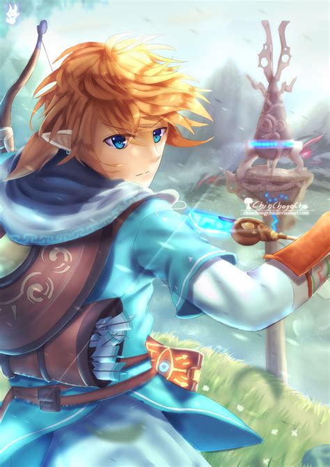Link Breath Of The Wild By Chinchongcha On Deviantart