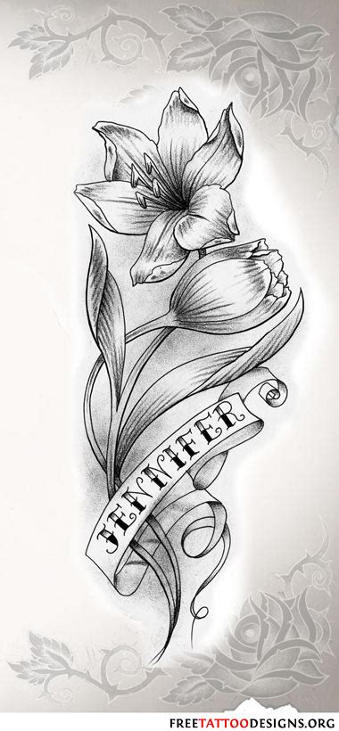 Flower Tattoo Gallery 70 Flower Designs
