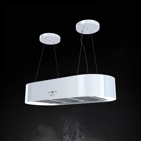 Check all the information and latest news about e. Bergstroem Design hotte de cuisine îlot en suspension ...