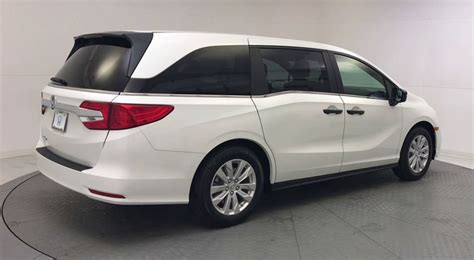 Most noticeable is the restyled grille a. 2020 New Honda Odyssey LX Automatic at Round Rock Honda ...