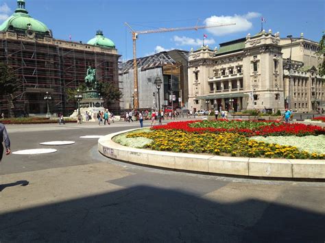 travels: Republic Square, Belgrade, Serbia