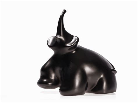 Jean-Louis Toutain, L'Éléphant, Bronze, Late 20th C. - Aug ... Tinguely studied painting and sculpture at.