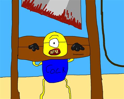 Minion Getting Executed By Iloveminions12 On Deviantart