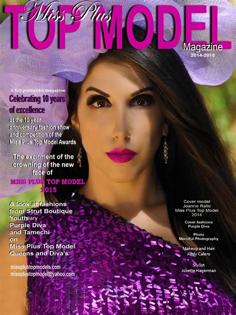 Miss Plus Top Model Magazine Vol 2 E Mag 2014 15 By Miss Plus Top