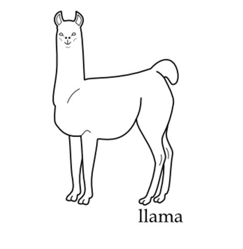 On february 2, 2020 by coloring.rocks! Llama coloring pages to download and print for free