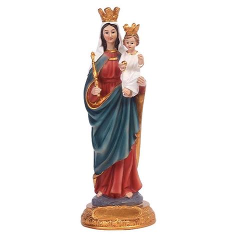 Mother Mary Statue Holding Kid Jesus Virgin Mary Statues Catholic Ts