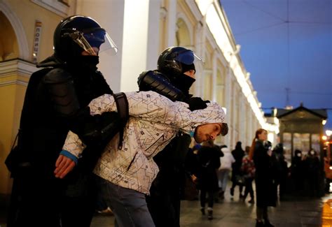 1500 Arrested During Day Of Protests In Russia Over Imprisoned Opposition Leader Alexei Navalny