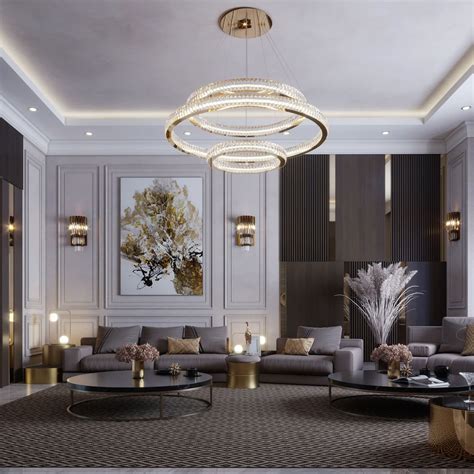 Neoclassic Villa Interior Design On Behance Contemporary Interior