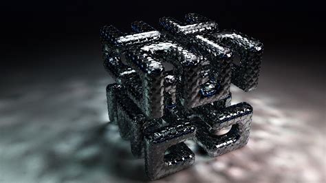 3d Cube Wallpaper Wallpapersafari