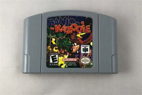 Banjo Kazooie 64 Nintendo N64 Game Cartridge Ebay